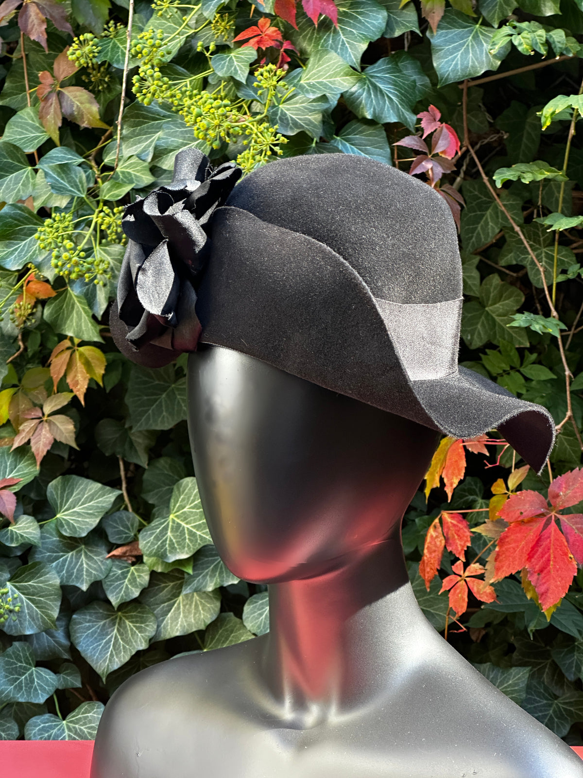 BHLDN Thirteen 48 Jazz Floral Hat. NWT New York Yankees Floral Brim New Fitted hat main image 4